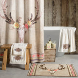 Sedona Aztec 3-PC Bath Towel Set, Cream Cream Bath Towel