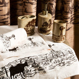 Jasper 3PC Towel Set, Cream Bath Towel