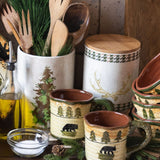 Antler Design 2PC Canister Set Canister