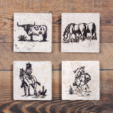 Ranch Life Coaster, Set of 4 Coaster