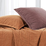 Stonewashed Cotton Canvas Coverlet Coverlet