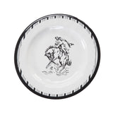 Ranch Life Melamine Dinner Plates, Set of 4 Dinner Plate