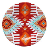 Southwest Motif 4-PC Melamine Dinner Plate Set Dinner Plate