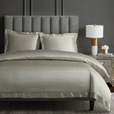 High Shine Satin Duvet Cover Set Super King / Champagne