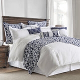 Kavali Floral Jaquard Duvet Cover, Super King Super King Duvet Cover