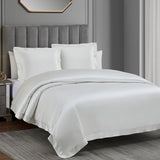 High Shine Satin Duvet Cover Set Super King / White Duvet Cover