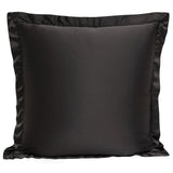 High Shine Satin Euro Sham Espresso Euro Sham