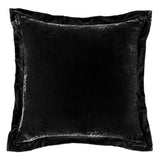 Stella Faux Silk Velvet Flanged Euro Sham Euro Sham