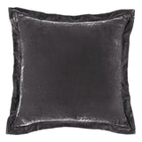 Stella Faux Silk Velvet Flanged Euro Sham Euro Sham