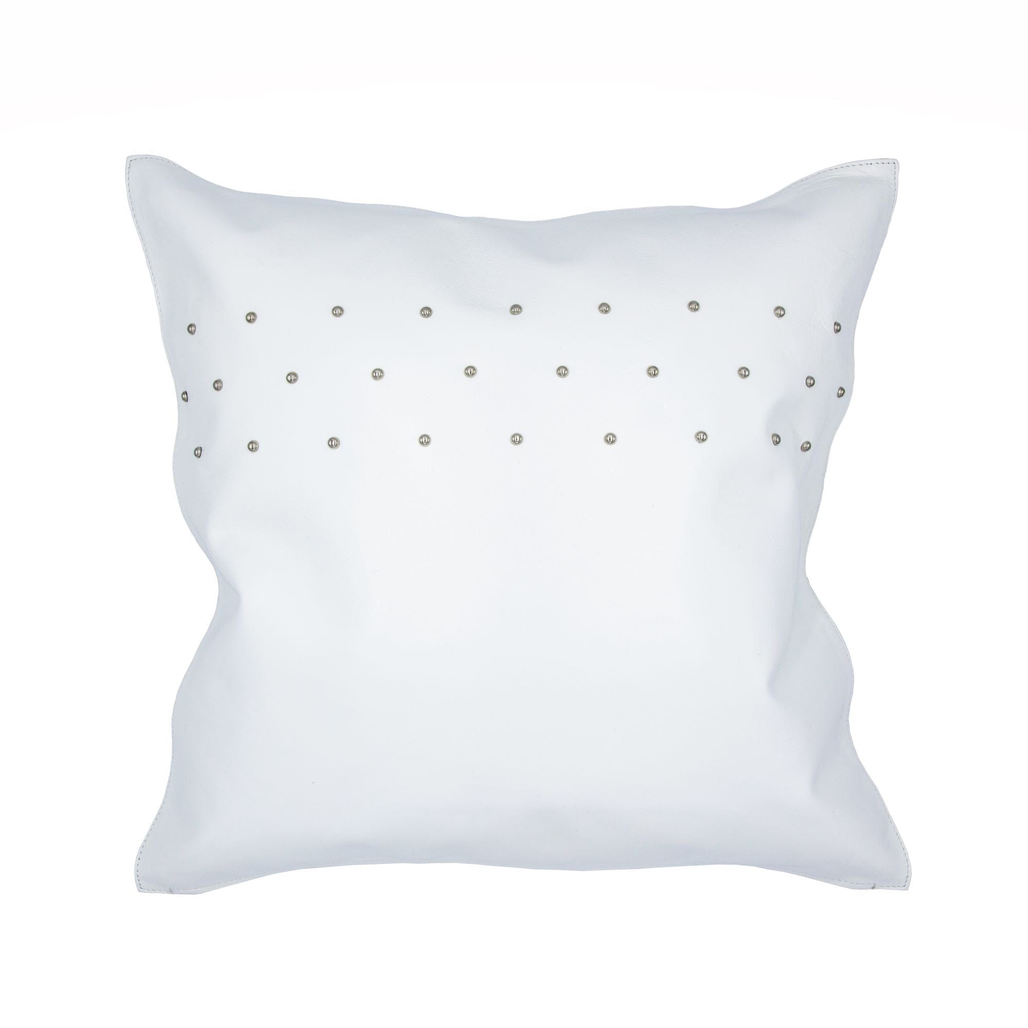 HiEnd Accents Oversized White Mink Throw Pillow