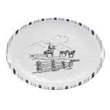 Ranch Life 14PC Melamine Dinnerware Set Melamine Dinnerware