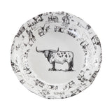 Ranch Life 14PC Melamine Dinnerware Set Melamine Dinnerware