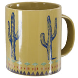 Saguaro Cactus Border 4-PC Coffee Mug Set Mug
