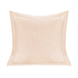 Single Flanged Washed Linen Pillow Blush Pillow