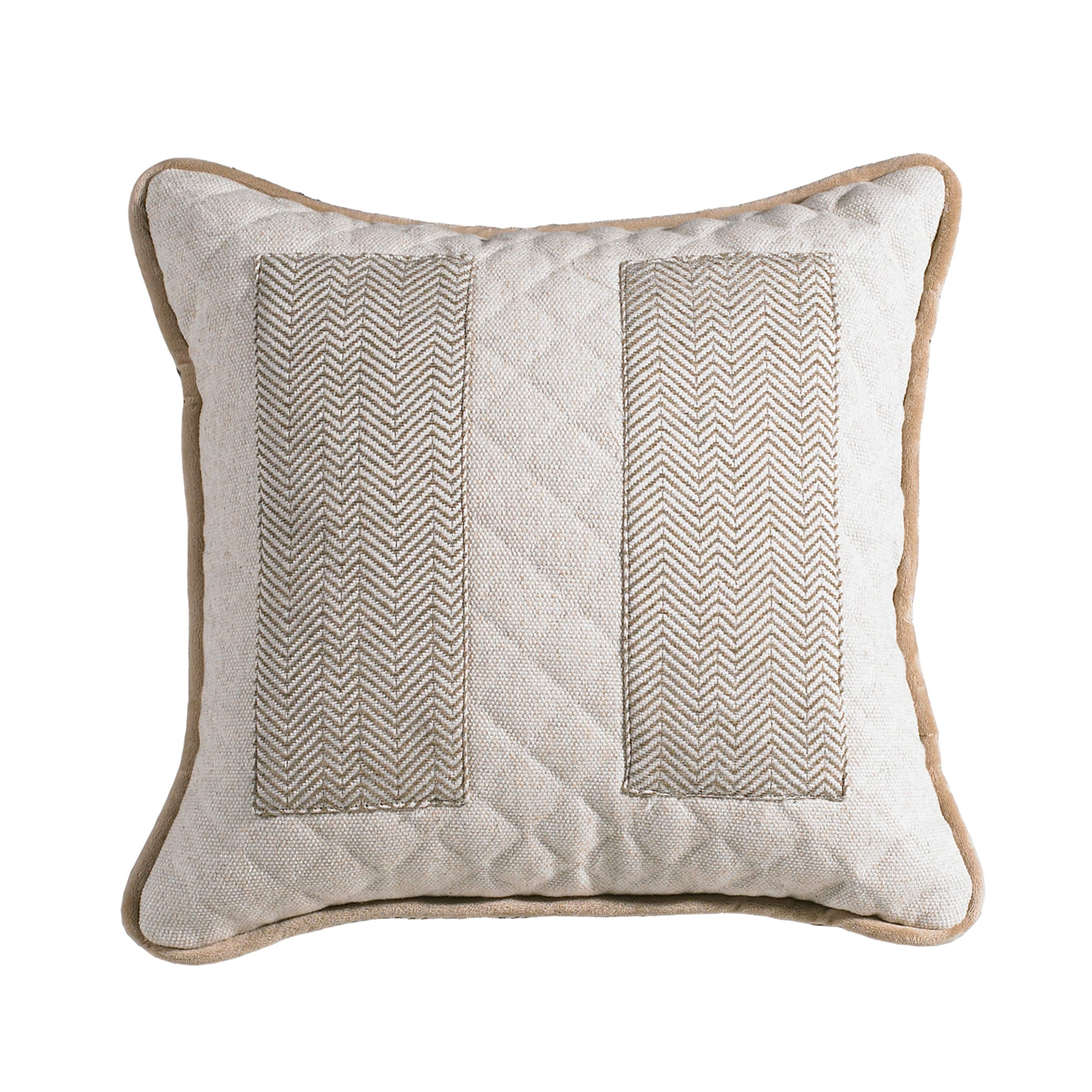 Herringbone deals throw pillow
