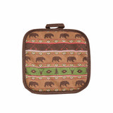 Aztec Multi Animal Printed Pot Holder Pot Holder