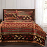 Broken Arrow Reversible Quilt Set Quilt