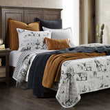 Ranch Life Printed Reversible Quilt Set Quilt