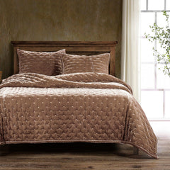 Stella velvet in Dusty Rose