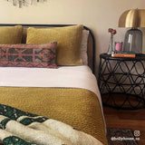 Stonewashed Cotton Velvet Quilt Quilt