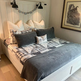 Stonewashed Cotton Velvet Quilt Quilt