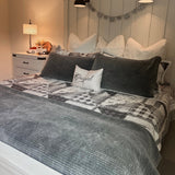 Stonewashed Cotton Velvet Quilt Quilt