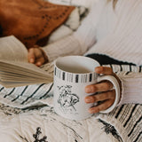 Ranch Life Bronco Mugs, Set of 4