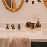 Running Remuda Ceramic 3PC Countertop Bathroom Set