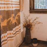 Running Remuda Shower Curtain