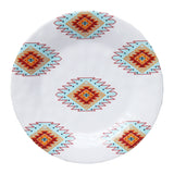 Southwest Motif 4-PC Melamine Salad Plate Set Salad Plate