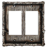 Birch Twig Double Rocker Wall Switch Plate Sale-HD
