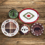 Aztec Bear Melamine Serving Platter Serving Platters