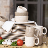 Savannah Serving Platter, Cream (EA) Serving Platters