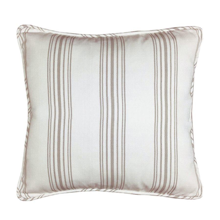 Striped shop euro sham