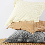 Velvet Diamond Quilted Euro Sham Sham