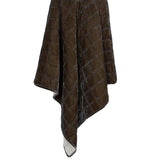 Stella Faux Silk Velvet Double Box Stitch Throw Throw