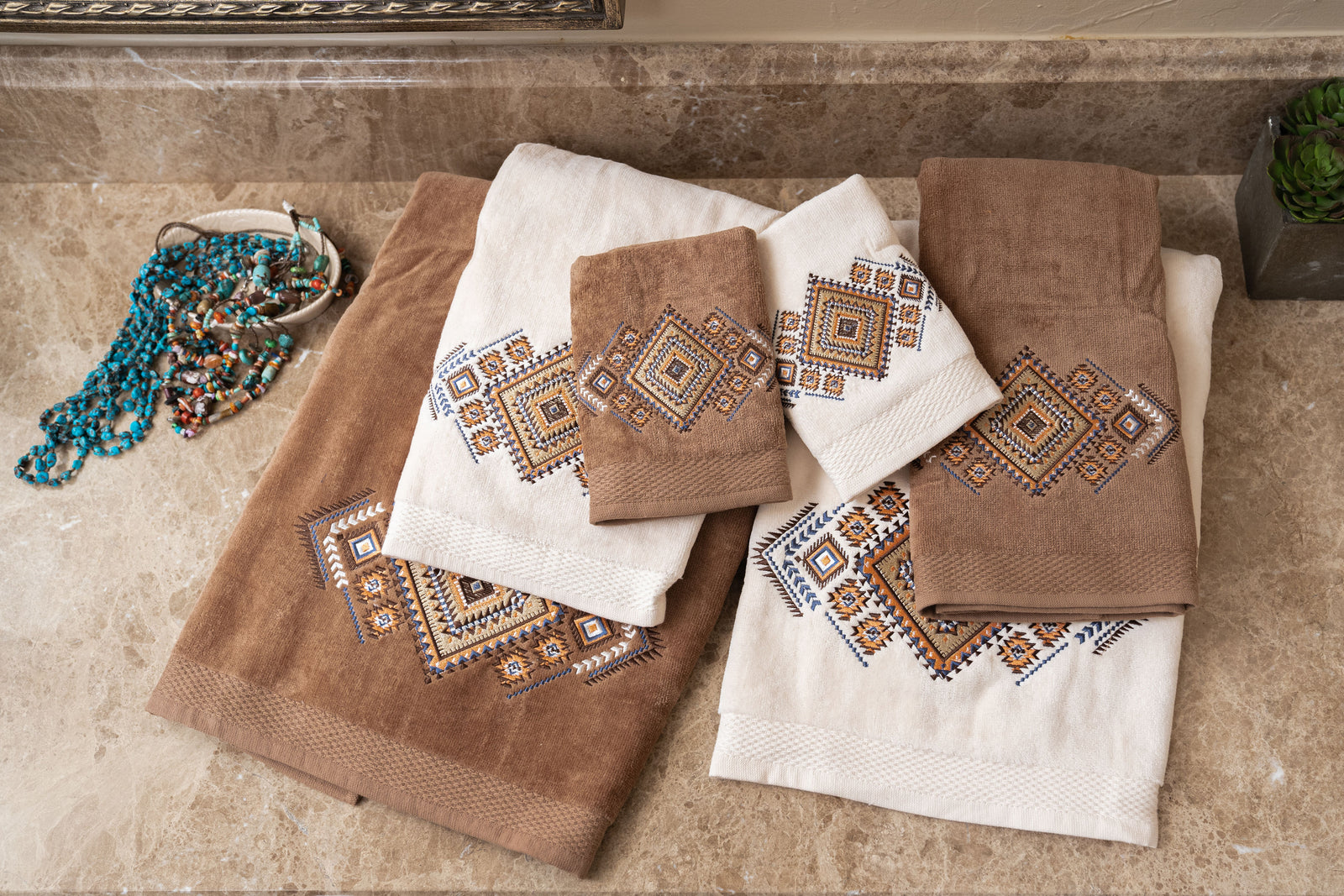 Rustic Bath Towels