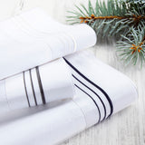 350TC Border Embroidery Sheet Set