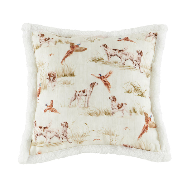 Hunt Life Campfire Sherpa Pillow