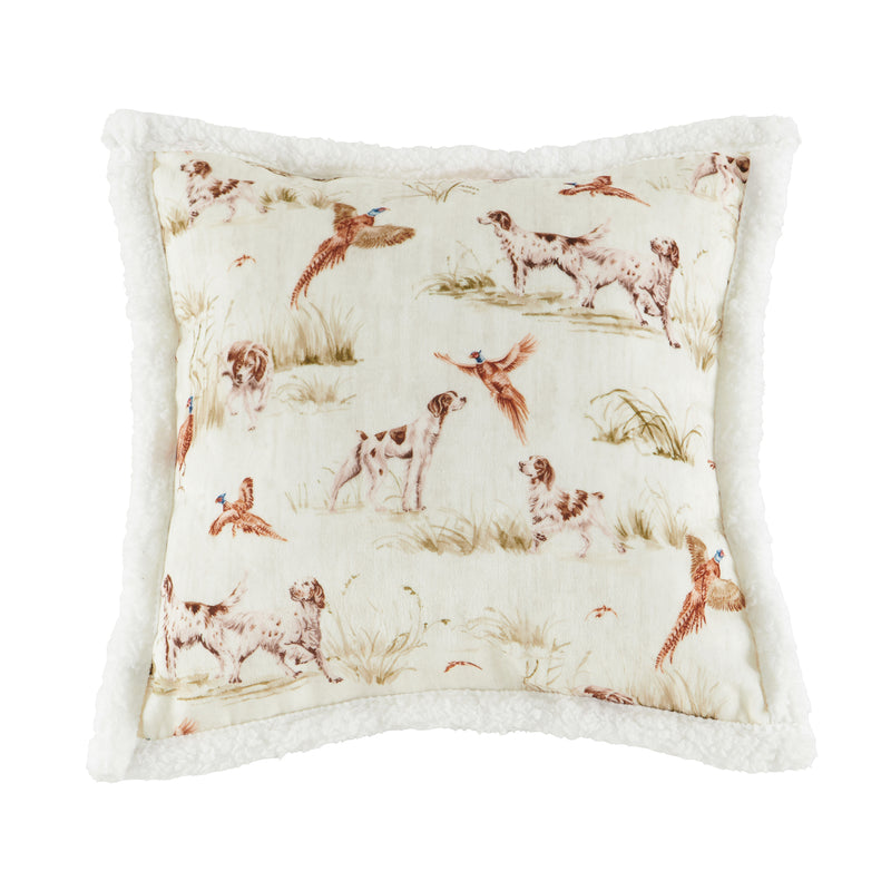 Hunt Life Campfire Sherpa Pillow