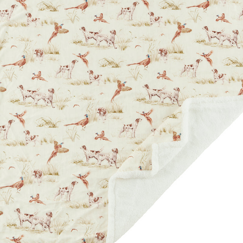 Hunt Life Campfire Sherpa Throw