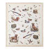 Duck Camp Campfire Sherpa Throw