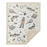 Angler Gear Campfire Sherpa Throw