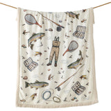 Angler Gear Campfire Sherpa Throw