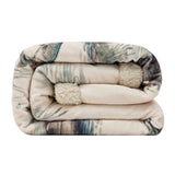 Cabin Country Campfire Sherpa Throw