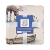 Cabin Country Campfire Sherpa Throw