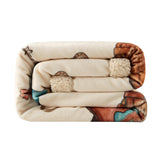 Boots & Hats Campfire Sherpa Throw