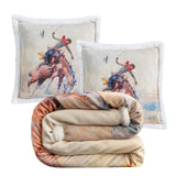 Buster Campfire Sherpa Throw