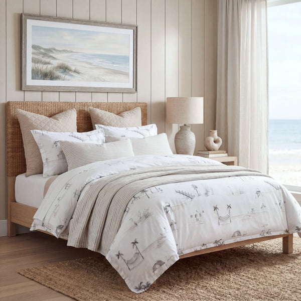 Seaside Eucalyptus Bedding Set