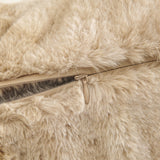 Ruched Rabbit Euro Pillow